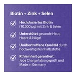 BIOTIN+ZINK+Selen f.Haut Haare & Nägel Kapseln Produktbild 3