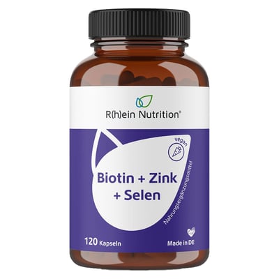 BIOTIN+ZINK+Selen f.Haut Haare & Nägel Kapseln Produktbild 1