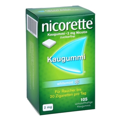 Nicorette 2 mg whitemint Produktbild 1