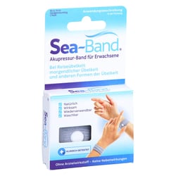 SEA-BAND Akupressurband für Erwachsene grau
