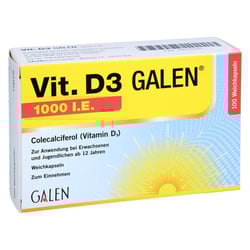 Vit. D3 GALEN 1000 I.E.