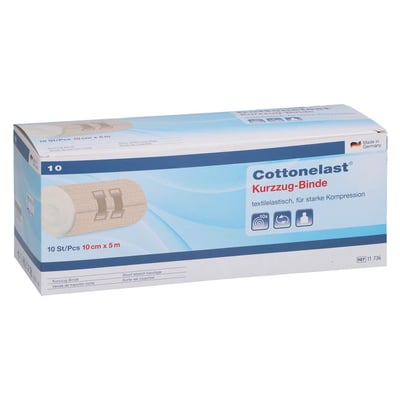COTTONELAST Kurzzugbinde 10 cmx5 m Produktbild 1