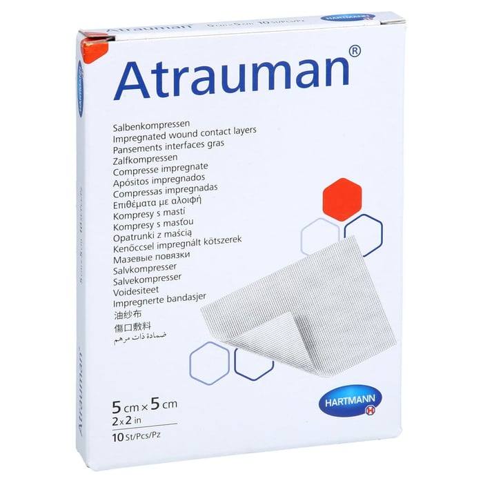Atrauman 5x5 cm steril Kompressen