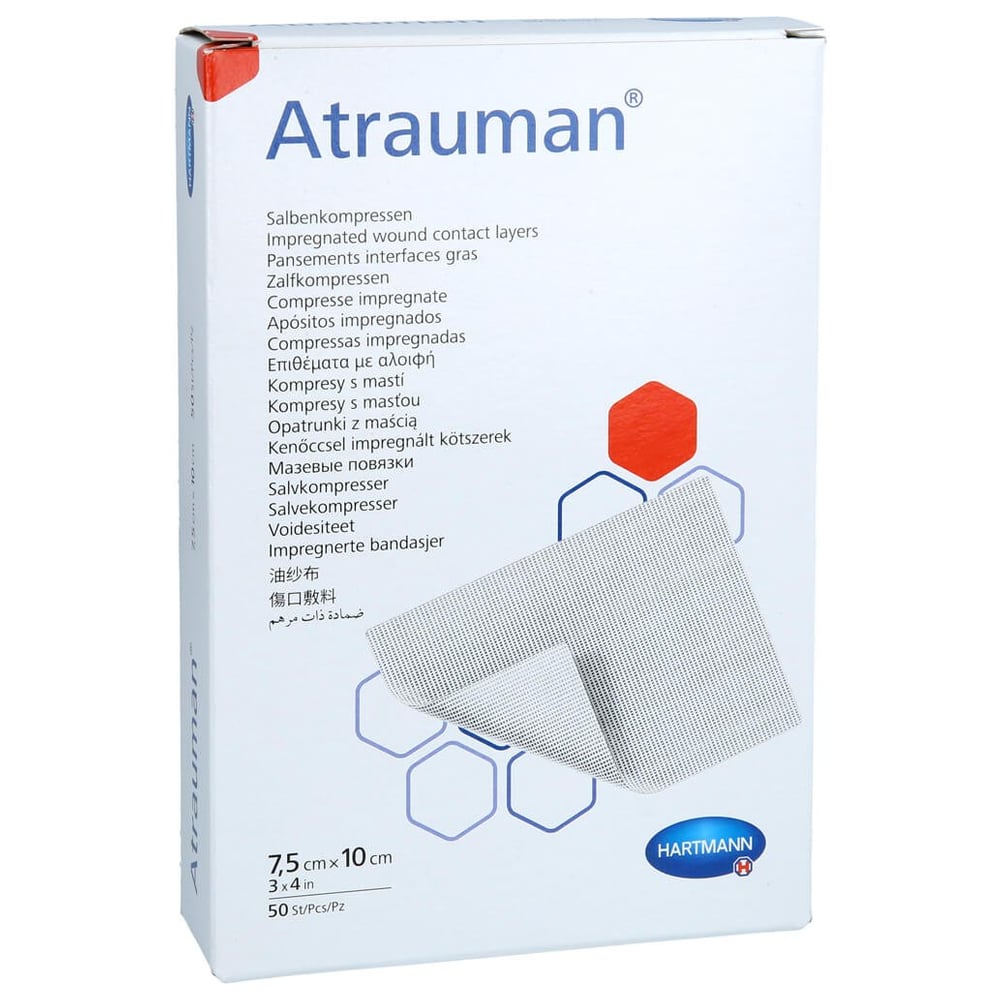Atrauman 7.5x10 cm steril Kompressen