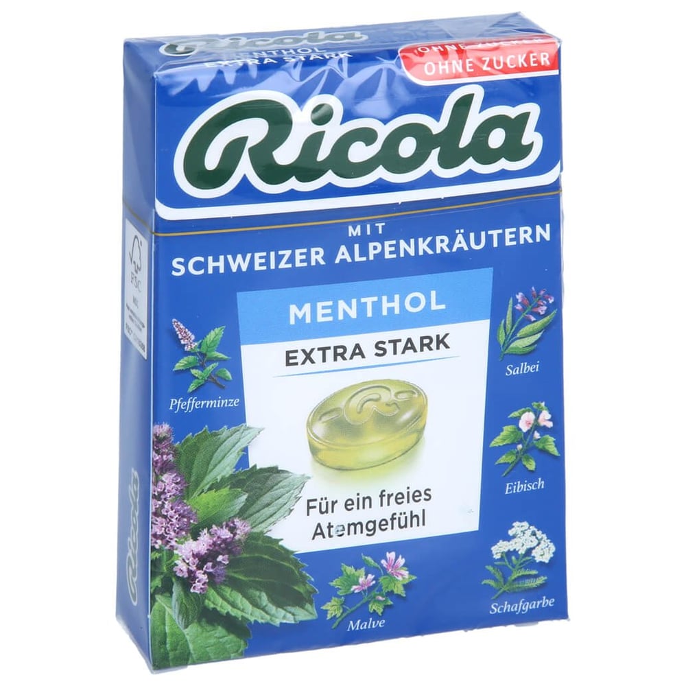 Ricola o.Z. Box Menthol Extra Stark