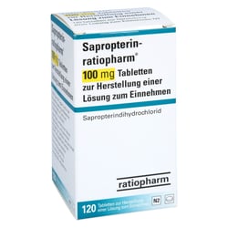 Sapropterin-ratiopharm 100 mg Tabletten H.L.E