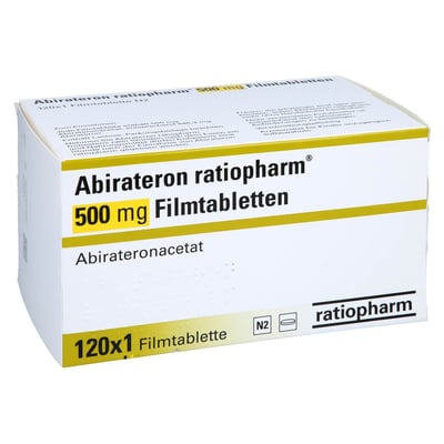 Abirateron ratiopharm 500 mg