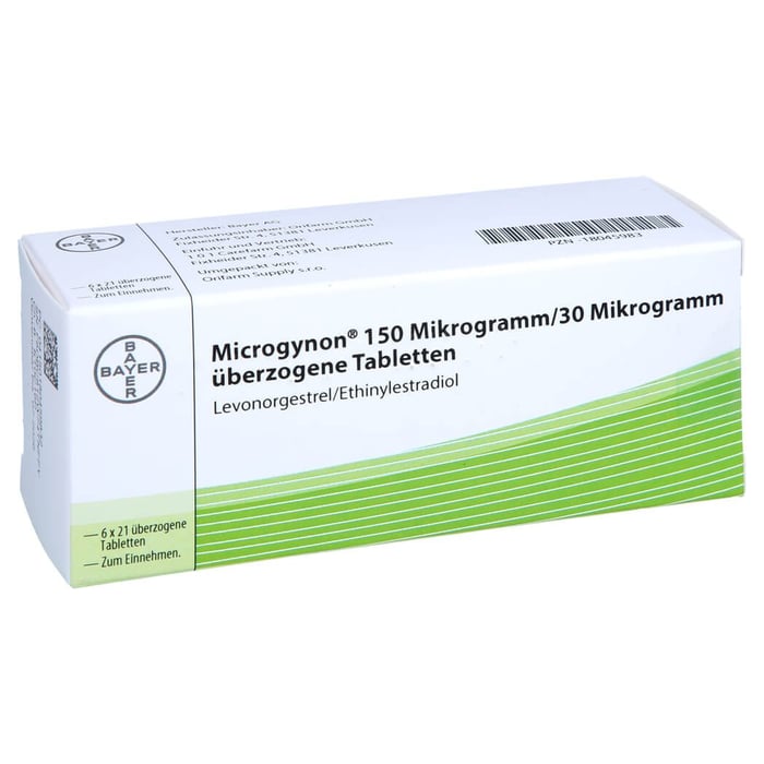 Microgynon 150 Mikrogramm/30 Mikrogramm