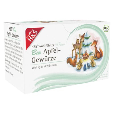 H&S Wintertee Bio Apfel-Gewürze Filterbeutel