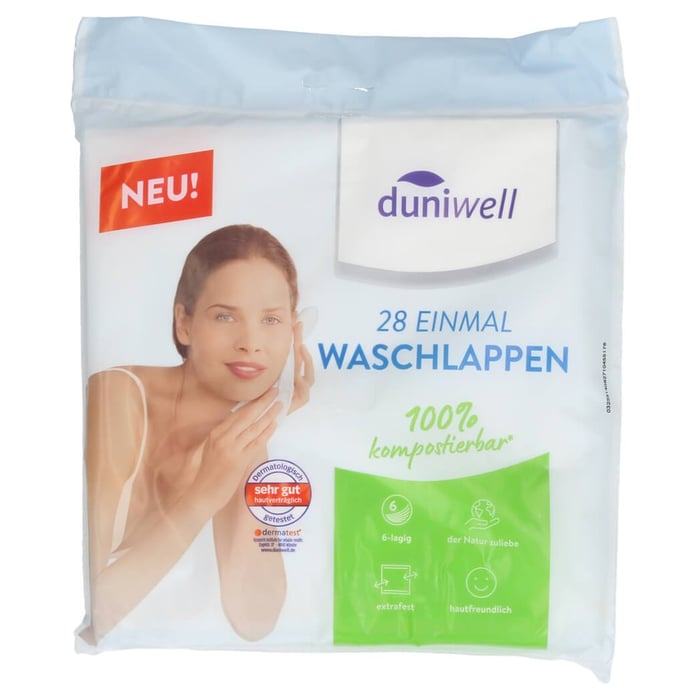 Duniwell Einmalwaschlappen