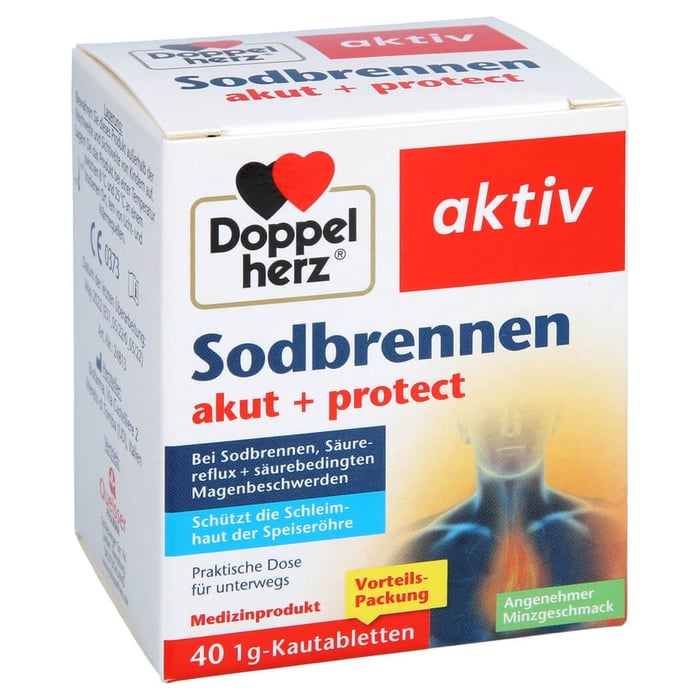 Doppelherz Sodbrennen akut + protect