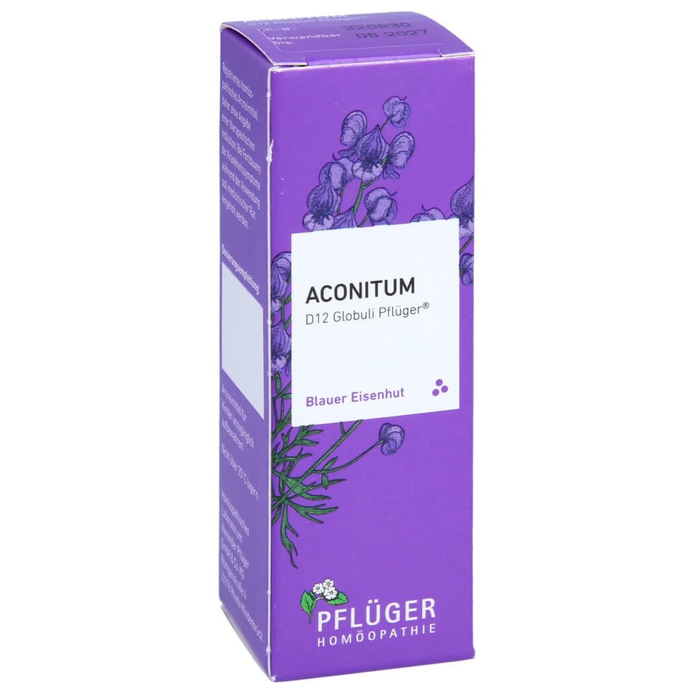 Aconitum D12 Globuli Pflüger Dosierspender