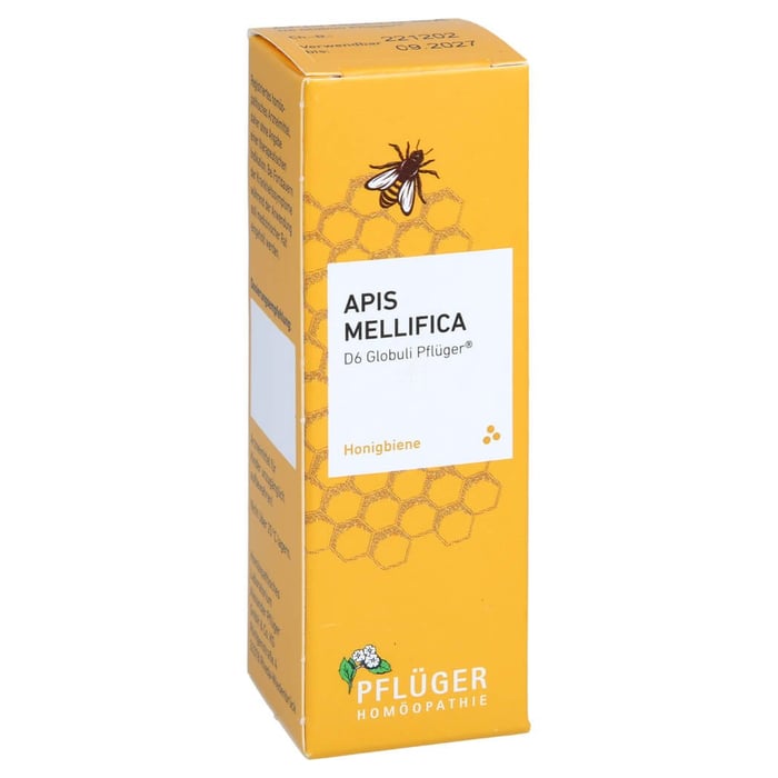 Apis mellifica D6 Globuli Pflüger Dosierspender