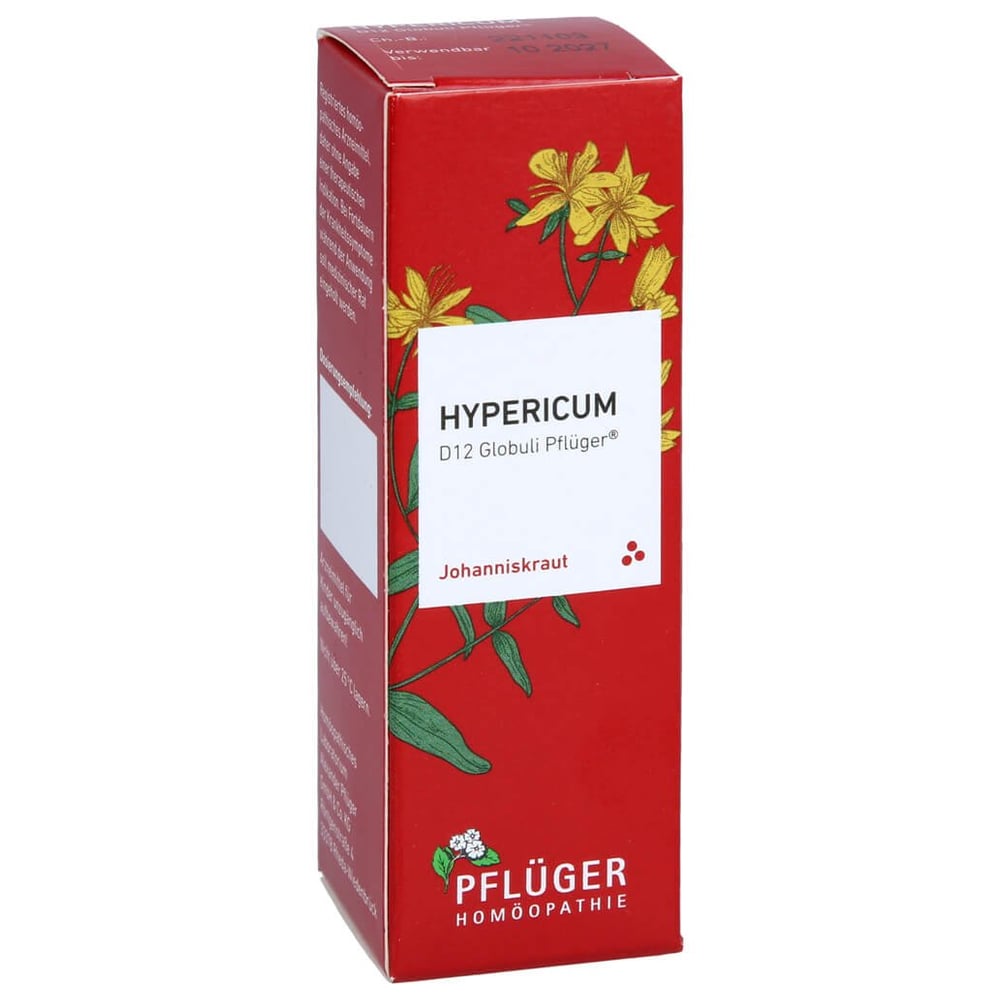 Hypericum D12 Globuli Pflüger Dosierspender