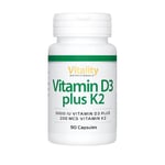 Vitamin D3 5000 I.E. plus K2 200mcg
