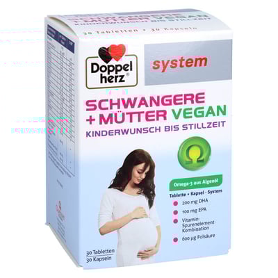 Doppelherz Schwangere + Mütter Vegan system