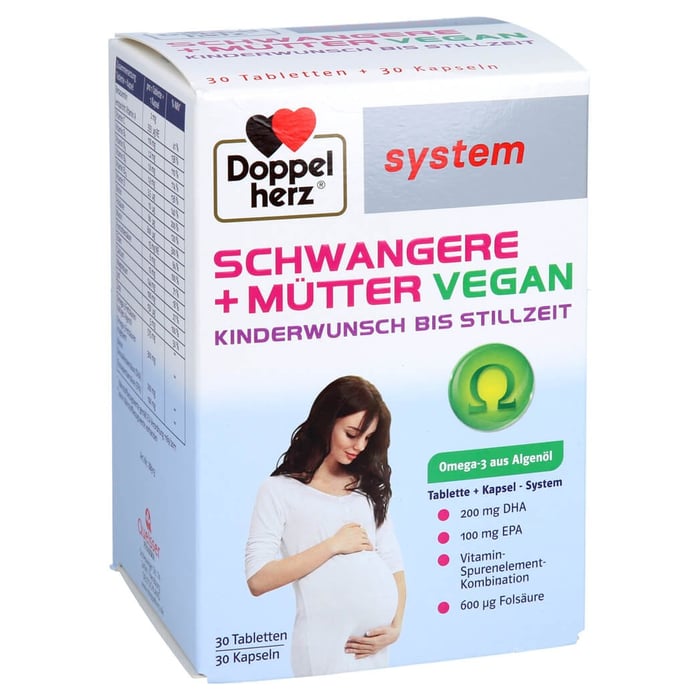 Doppelherz Schwangere + Mütter Vegan system