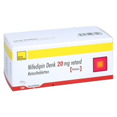 Nifedipin Denk 20 mg retard