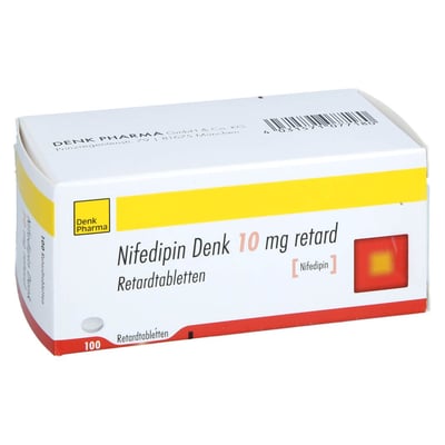 Nifedipin Denk 10 mg retard