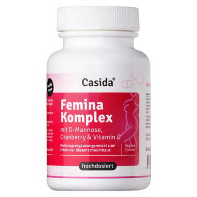 FEMINA Komplex mit D Mannose+Cranberry Kapseln Produktbild 1