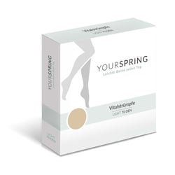 YOURSPRING light transparent 70den AD 38/39 nuss