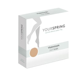 YOURSPRING light transparent 70den AD 38/39 honig