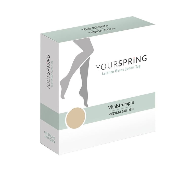 YOURSPRING medium transparent 140den AD 38/39 nuss
