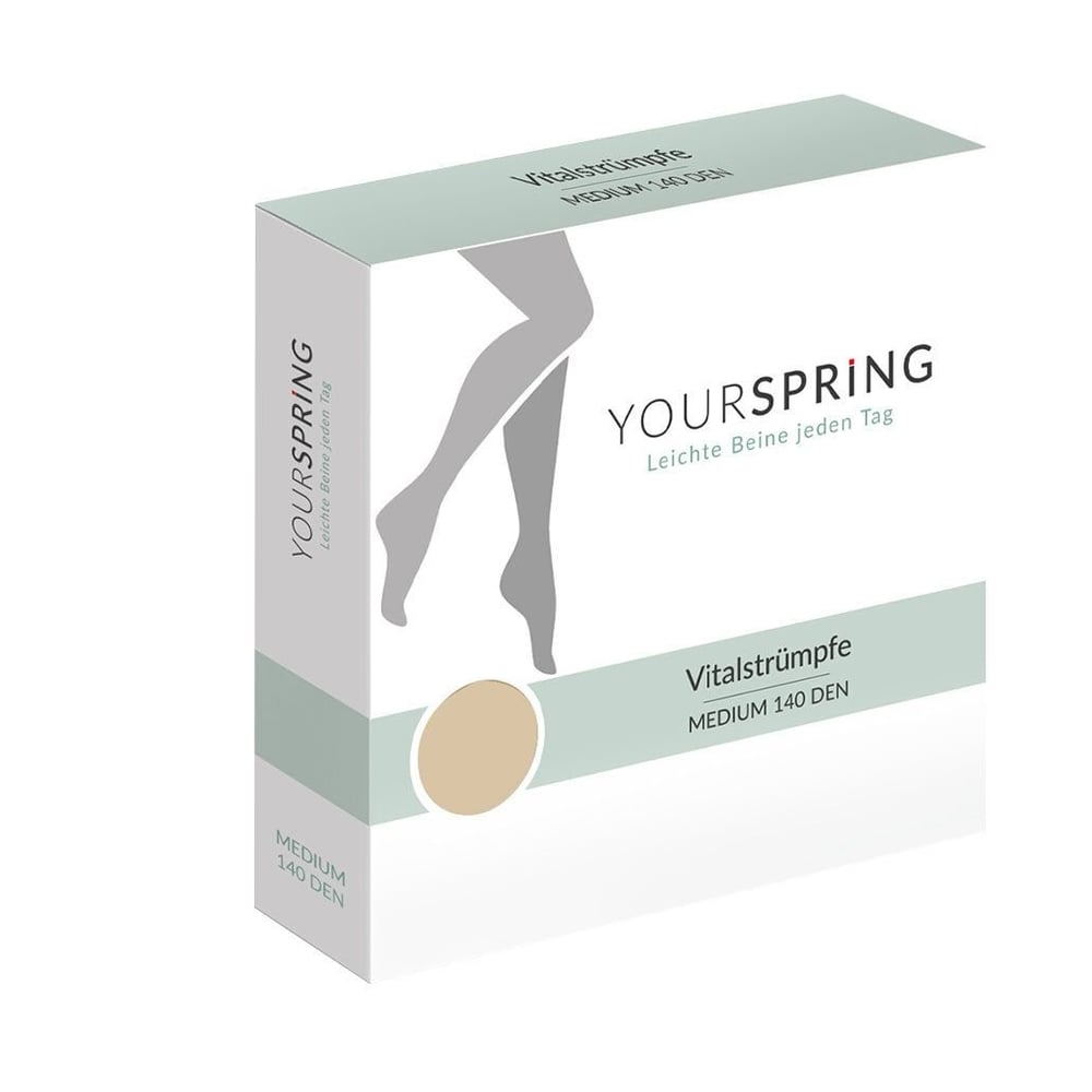 YOURSPRING medium transparent 140den AD 40/41 nuss