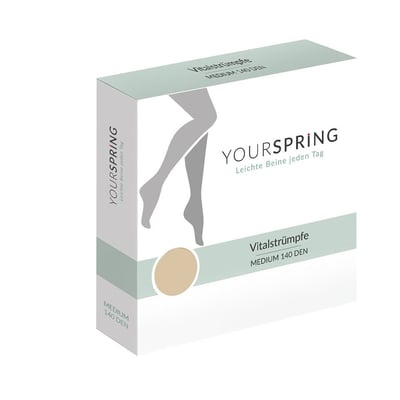 YOURSPRING medium transparent 140den AD 40/41 nuss