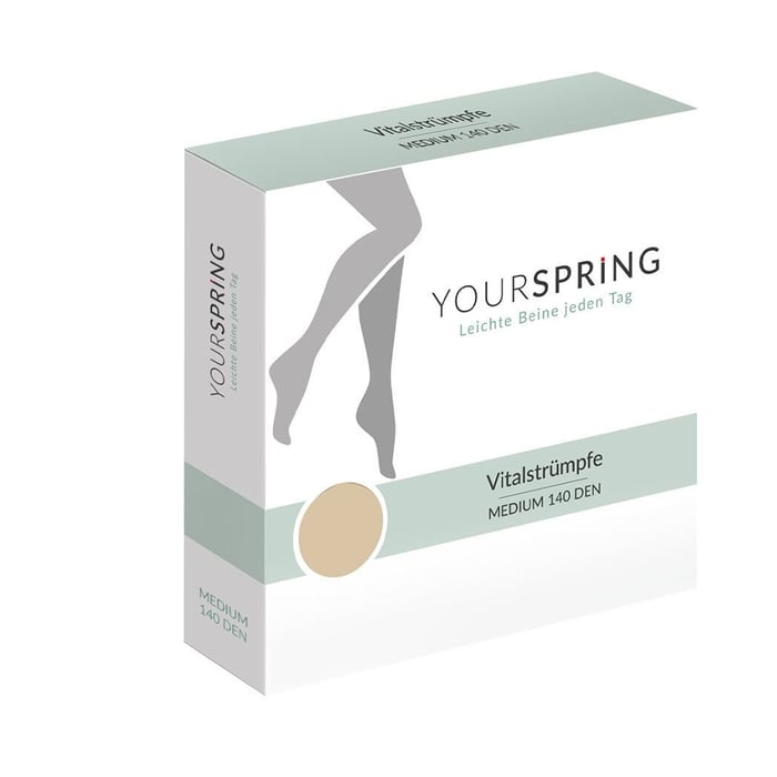 YOURSPRING medium transparent 140den AD 40/41 nuss
