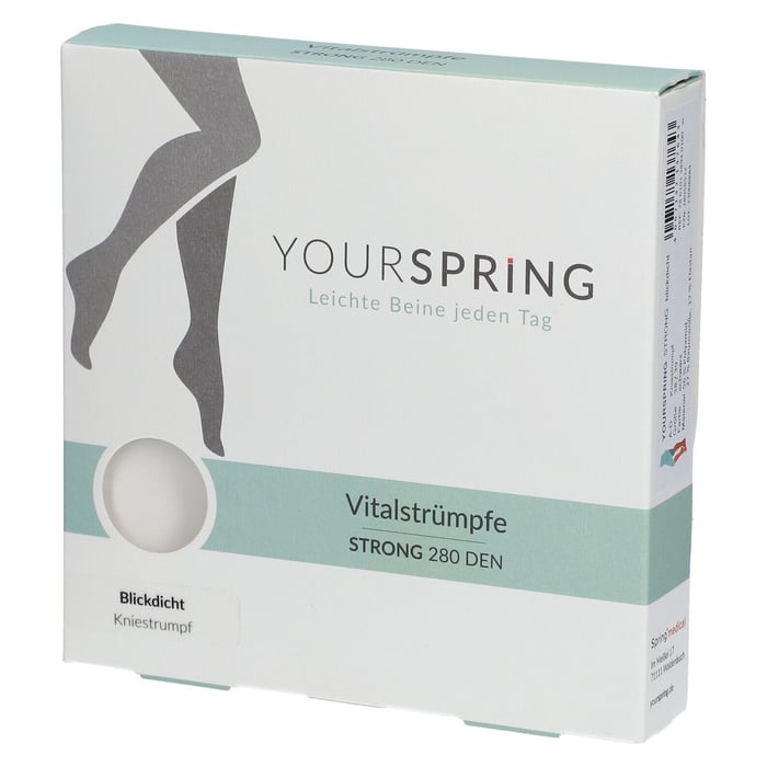 YOURSPRING strong blickdicht 280den AD 38/39 schw.