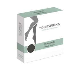 YOURSPRING strong blickdicht 280den AD 40/41 schw.