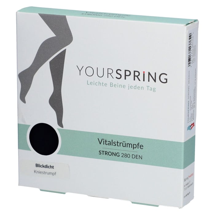 YOURSPRING strong blickdicht 280den AD 38/39 blau