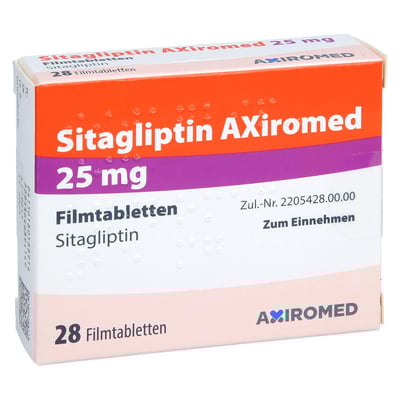 Sitagliptin AXiromed 25 mg