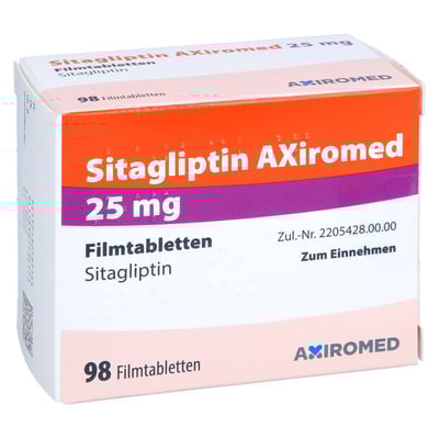 Sitagliptin AXiromed 25 mg