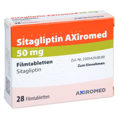 Sitagliptin AXiromed 50 mg