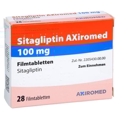 Sitagliptin AXiromed 100 mg