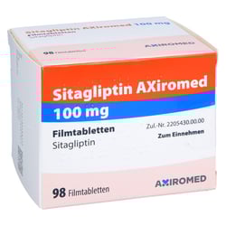 Sitagliptin AXiromed 100 mg
