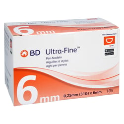 BD Ultra Fine Pennadel6 mm