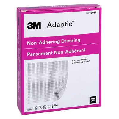 Adaptic 7,6x7,6 cm feuchte Wundauflage 3M