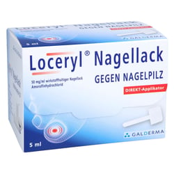 Loceryl gegen Nagelpilz