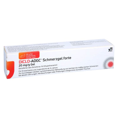 Diclo-adgc Schmerzgel forte 20 mg/g Produktbild 1