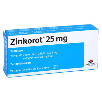 Zinkorot 25 mg