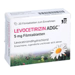 Levocetirizin Adgc 5 mg