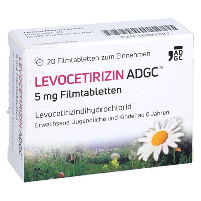 Levocetirizin Adgc 5 mg