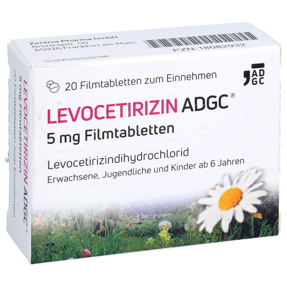 Levocetirizin Adgc 5mg
