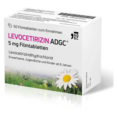 Levocetirizin Adgc 5 mg