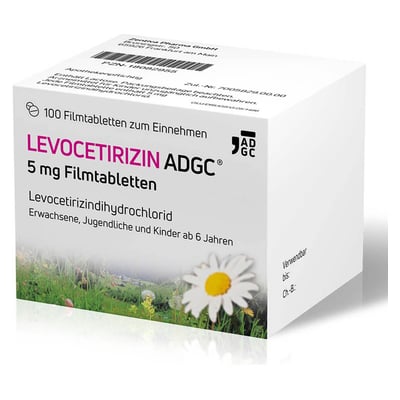 Levocetirizin Adgc 5 mg