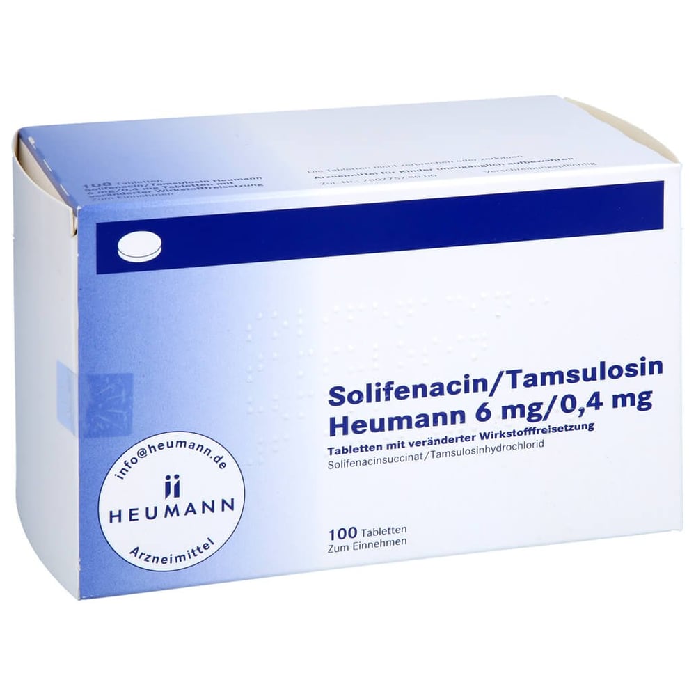 SOLIFENACIN/Tamsulosin Heumann 6 mg/0,4 mg TVW