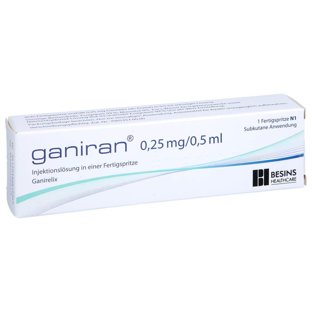 Ganiran 0.25 mg/0.5 ml Fertigspr.